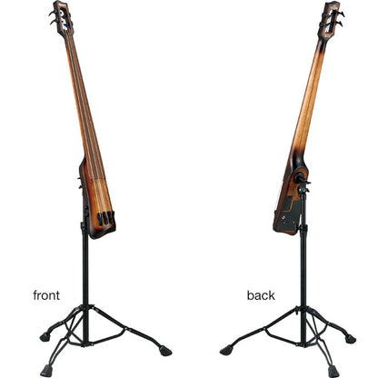 IBANEZ Bass Workshop Upright Bass 4-String - Mahagony Oil Burst + Gig Bag & Roadpro Stand