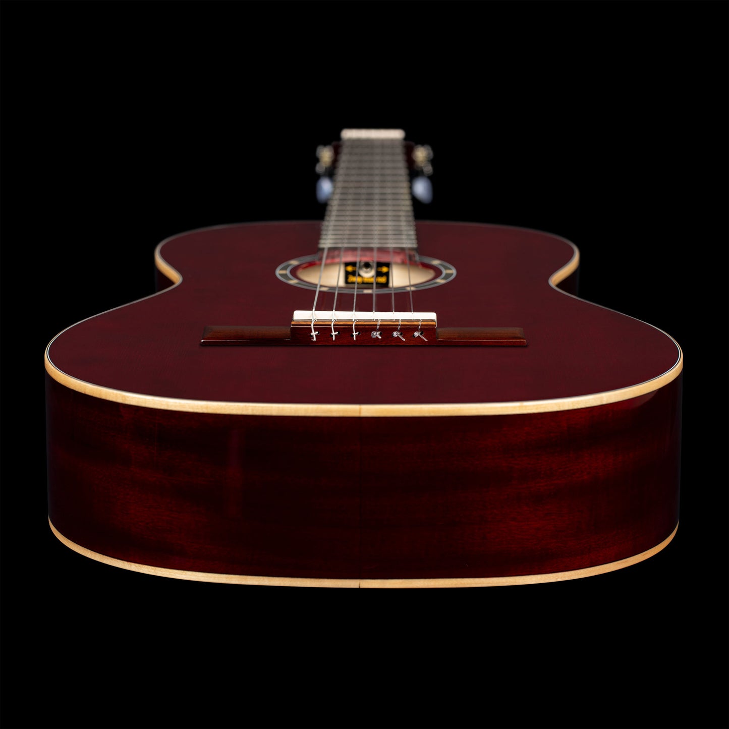 ORTEGA Family Series 7/8 Konzertgitarre 6 String - Weinrot + Bag