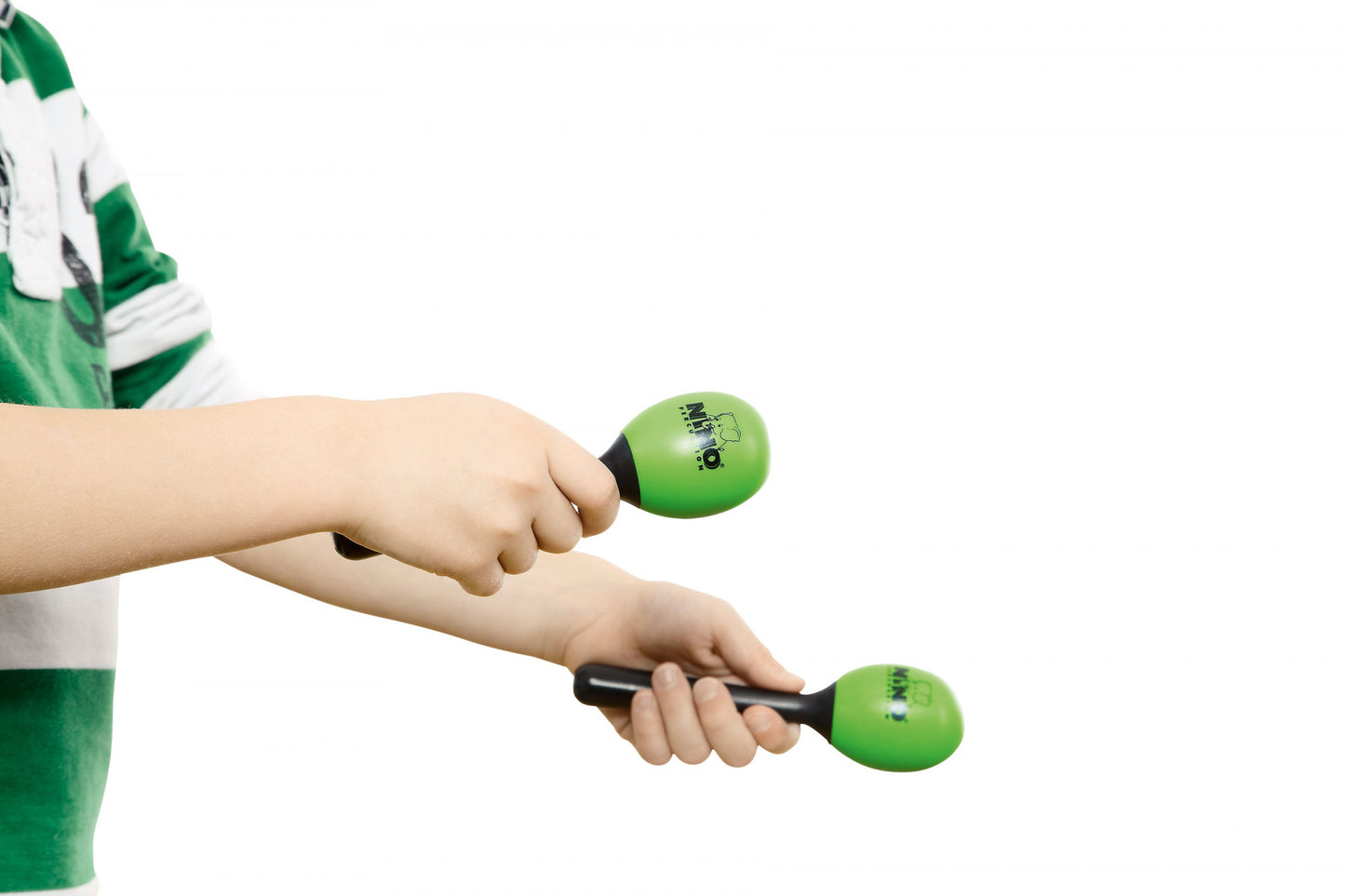 NINO Percussion Molded ABS Egg Maracas - 6"