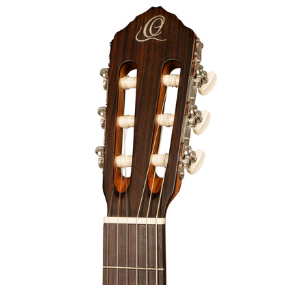 ORTEGA Traditional Series 4/4 Konzertgitarre 6-String, linkshänder + Pro Gigbag