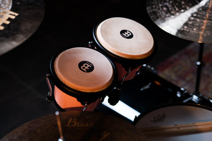 MEINL Percussion Journey Series Bongo 6 1/2" Macho & 7 1/2" Hembra - Flamingo Pink