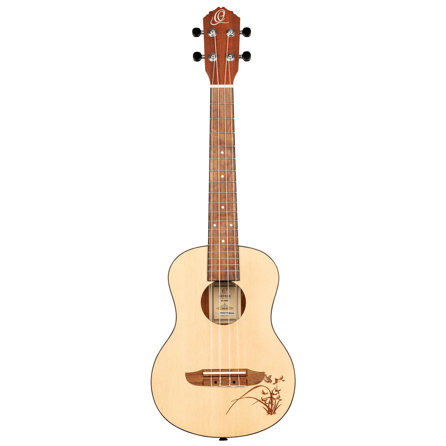 ORTEGA Bonfire Series Tenor Ukulele 4 String - Spruce/Sapele Natural