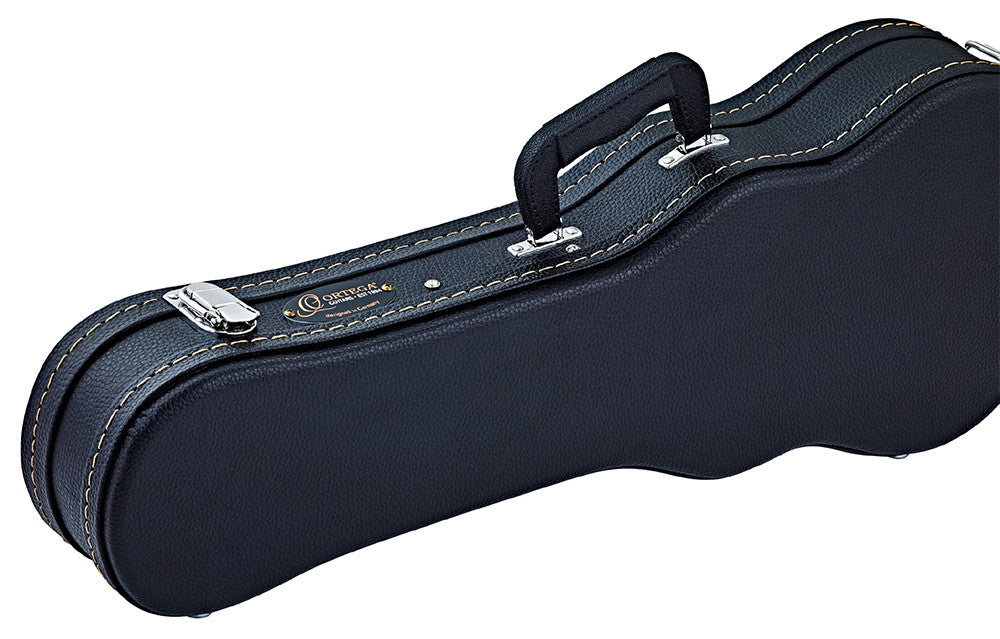 ORTEGA Economy Concert-Ukulele-Hardcase - Black