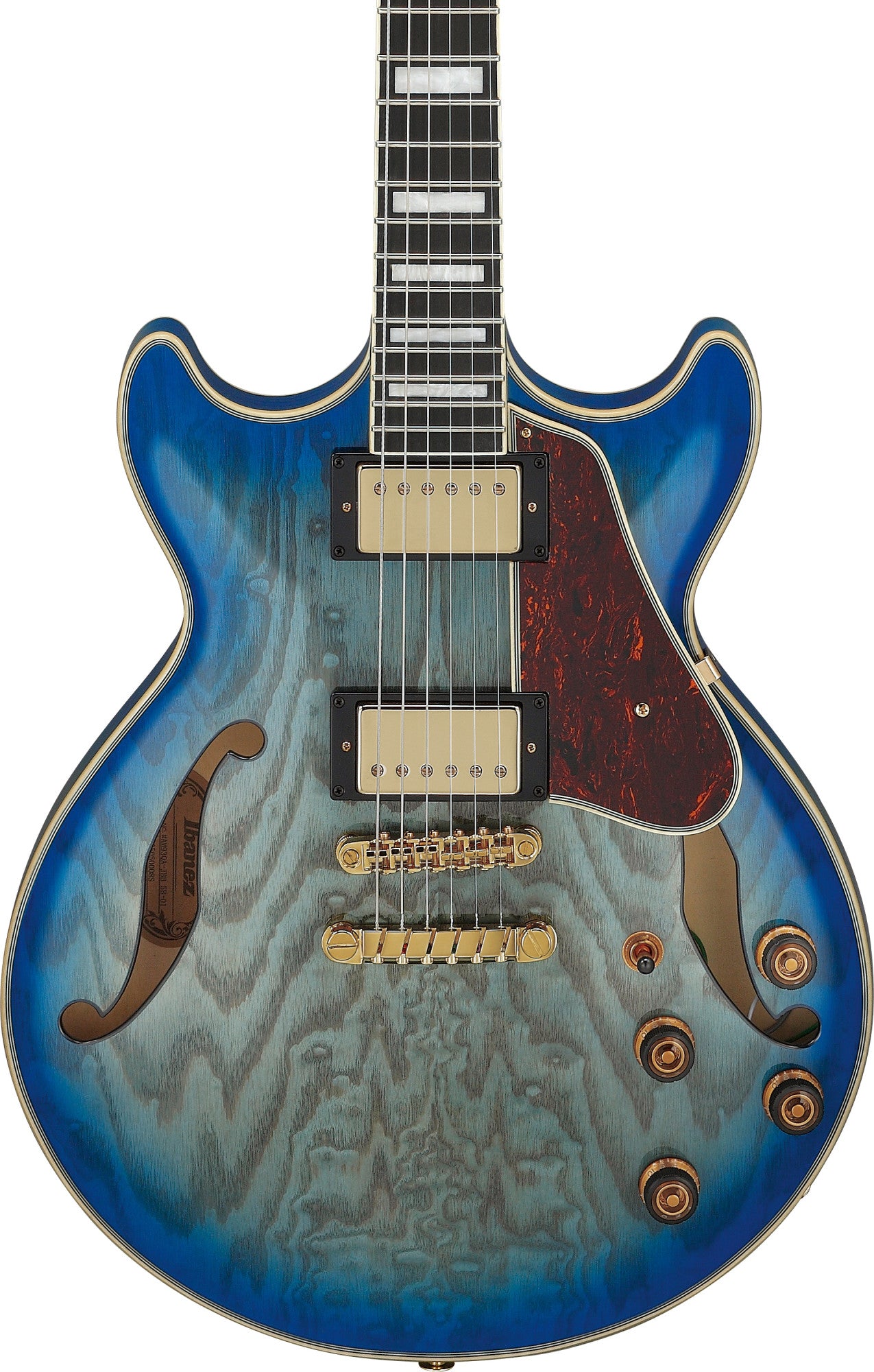 IBANEZ Artcore Expressionist Hollow Body Gitarre 6-String - Jet Blue Burst