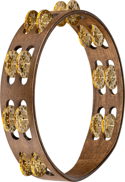 MEINL Percussion Traditional Wood Series Tambourine - 10"