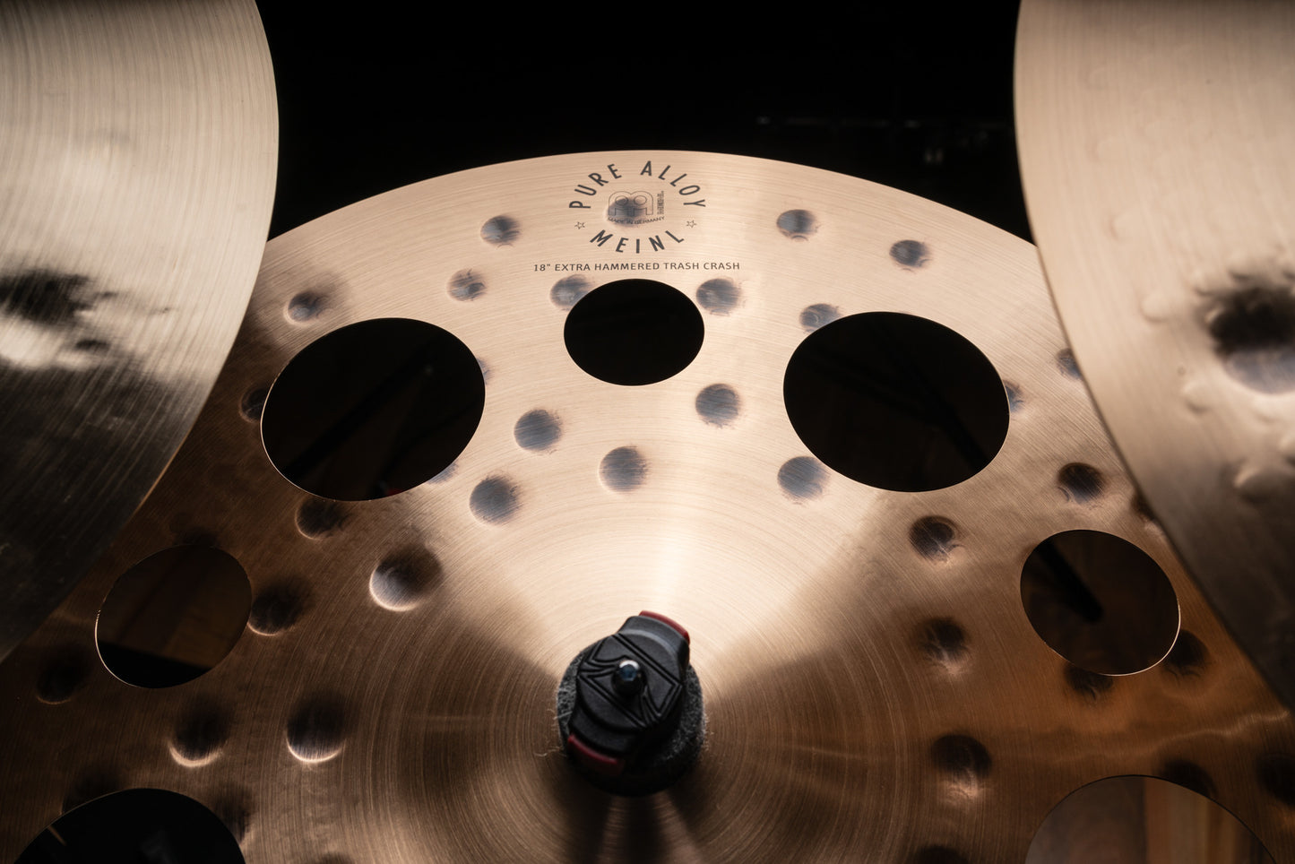 MEINL Cymbals Pure Alloy Extra Hammered Trash Crash - 18"