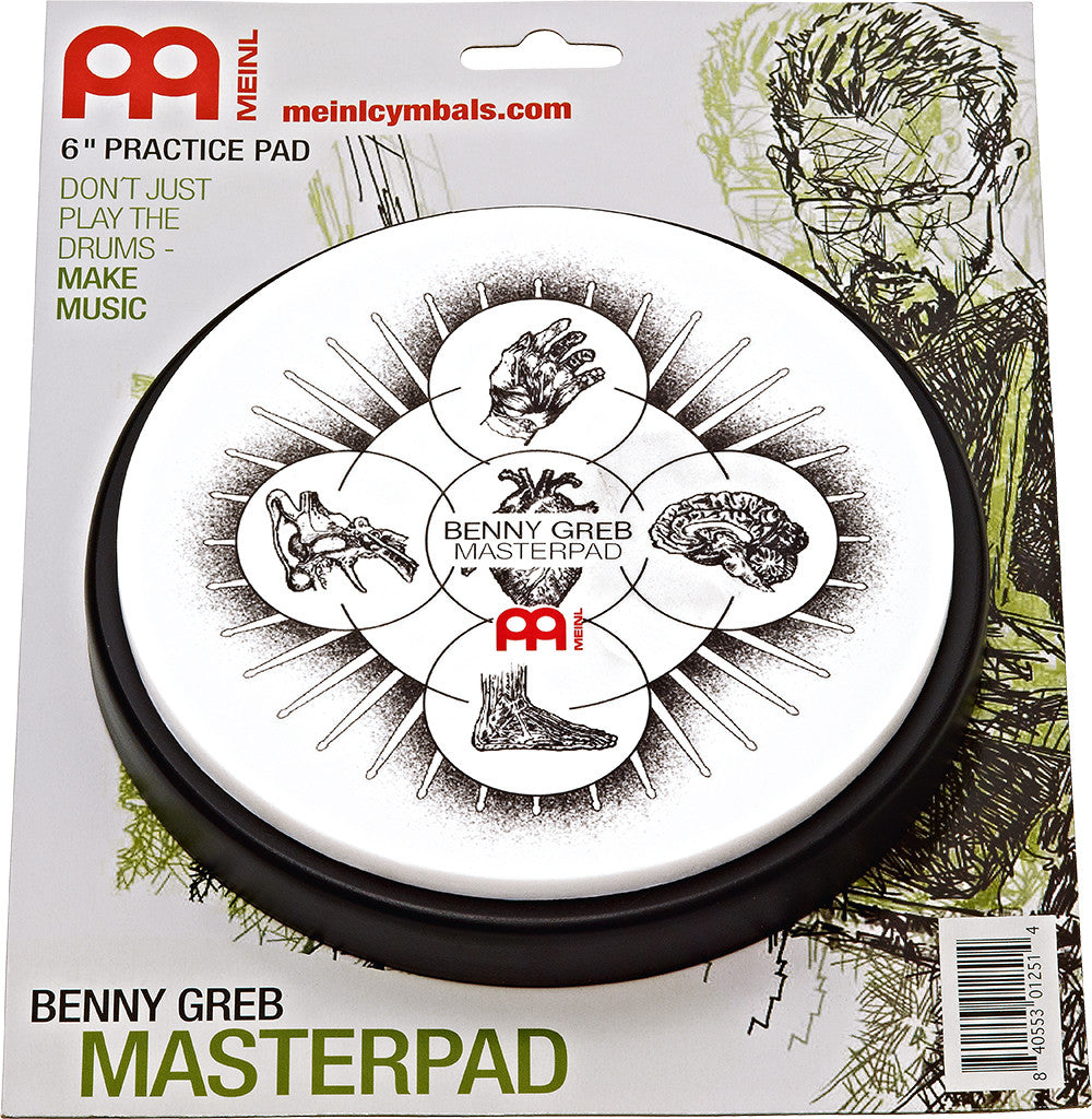 MEINL Cymbals Benny Greb Signature Practice Pad - 6"
