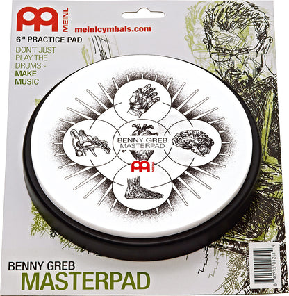 MEINL Cymbals Benny Greb Signature Practice Pad - 6"