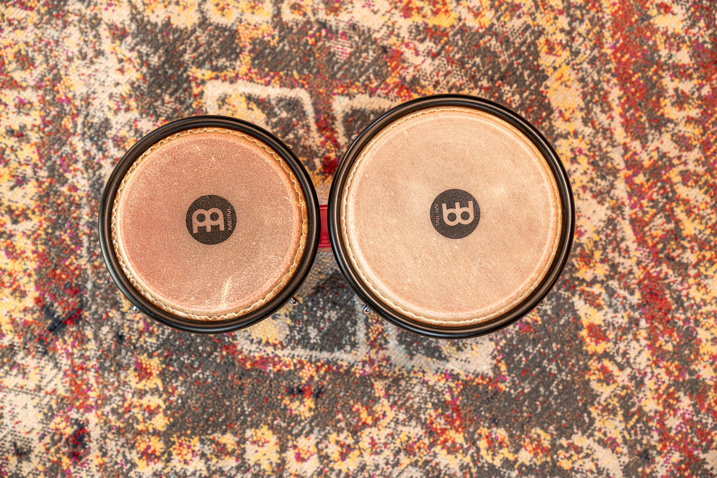 MEINL Percussion Journey Series Bongo 6 1/2" Macho & 7 1/2" Hembra - Red