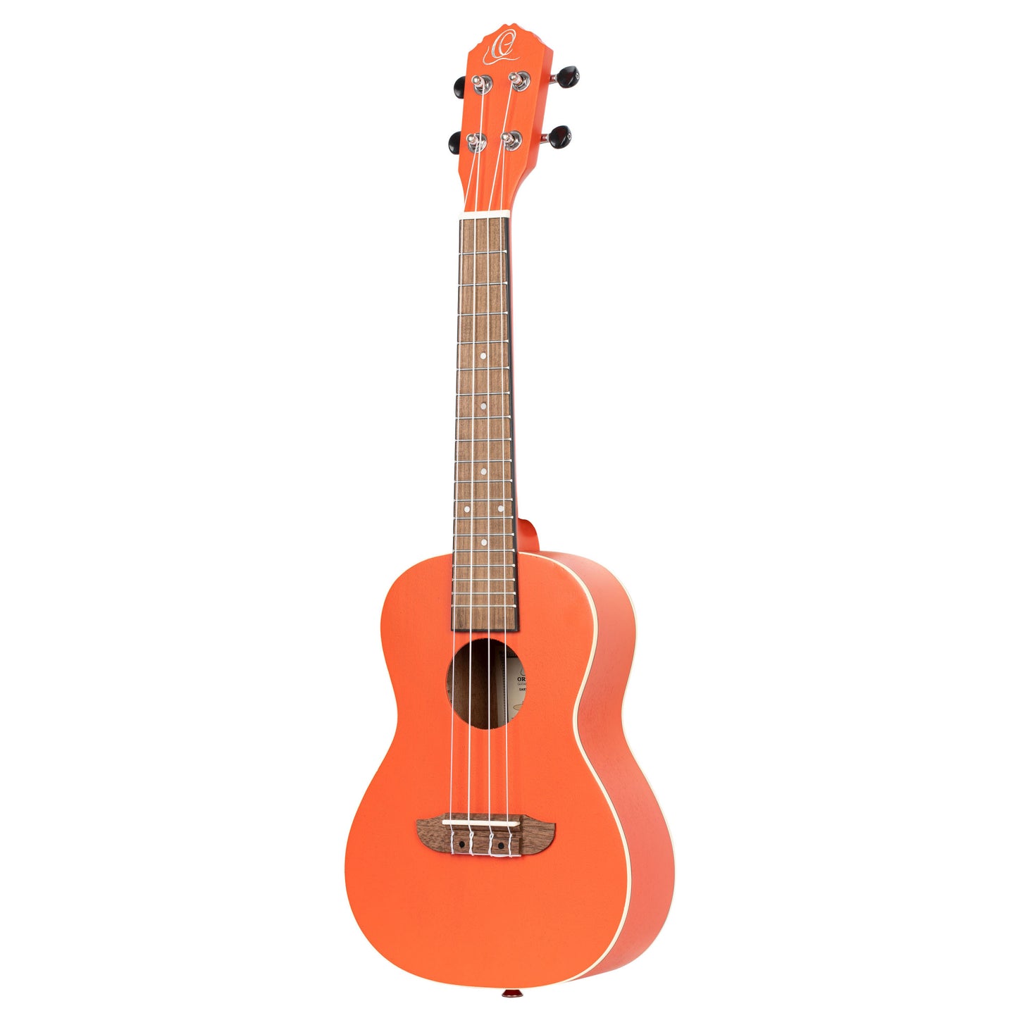 ORTEGA Earth Serie Konzert Ukulele 4 String - Hokkaido Pumpkin Orange