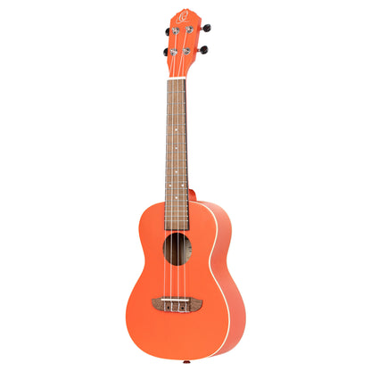 ORTEGA Earth Serie Konzert Ukulele 4 String - Hokkaido Pumpkin Orange