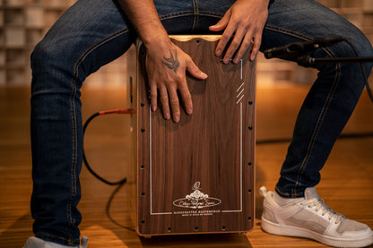 ORTEGA Performer Series Cajon - Walnut / Baltic Birch Natural