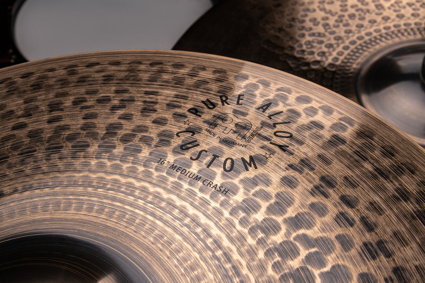 MEINL Cymbals Pure Alloy Custom Medium Crash - 16"