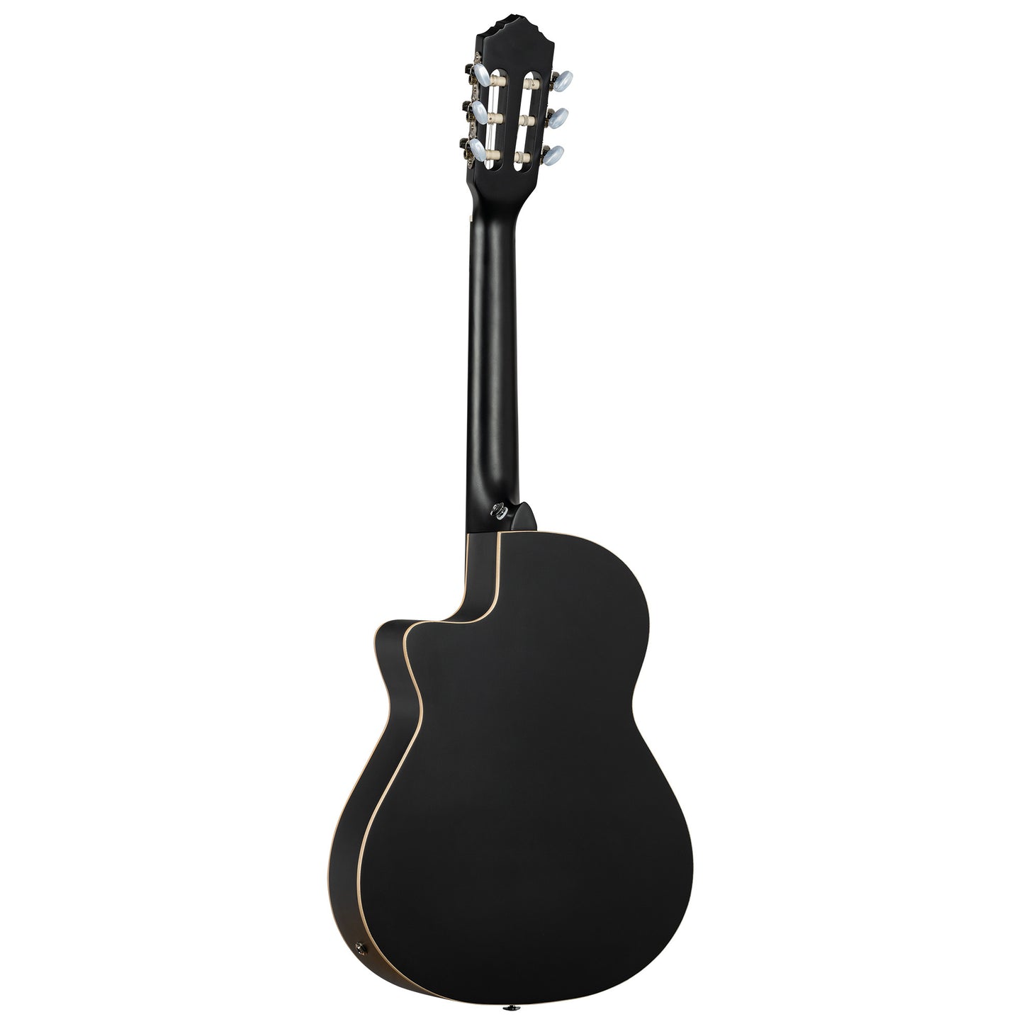 ORTEGA Family Series 3/4 Konzertgitarre 6-String - Satin Black + Gigbag
