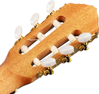 ORTEGA Traditional Series 4/4 Konzertgitarre 6-String, linkshänder + Pro Gigbag
