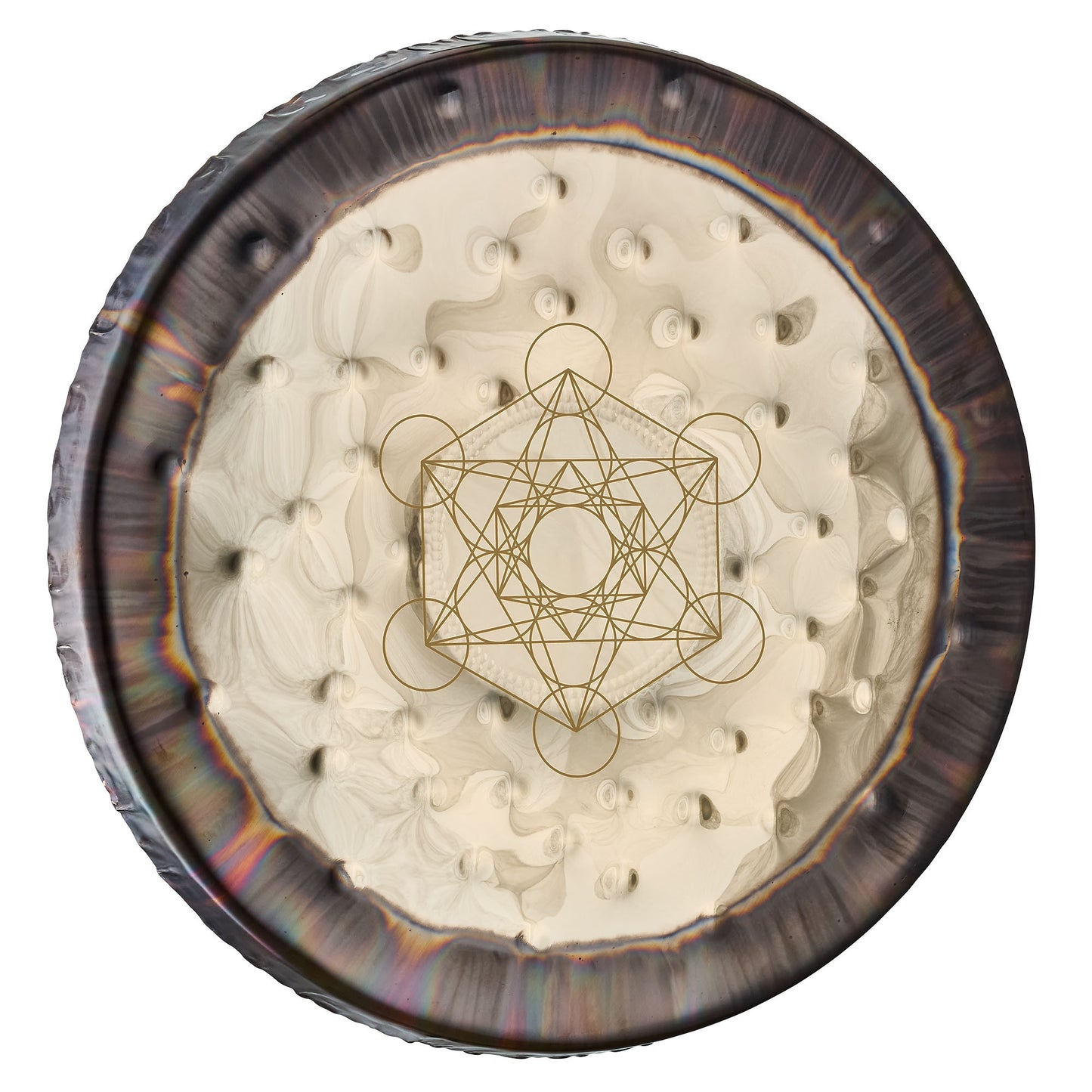 MEINL Sonic Energy 22" Soundscape Gong, Metatron’s Cube