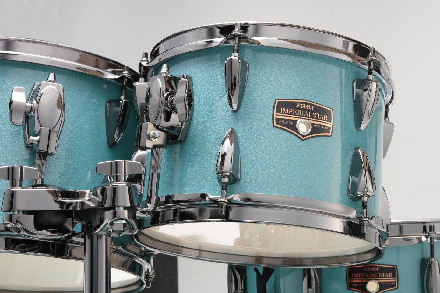 TAMA Imperialstar Rack Tom 8" x 7" - Sky Blue Mist/Black Nickel HW