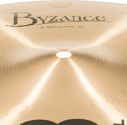 MEINL Cymbals Byzance Traditional Medium Hihat - 14"
