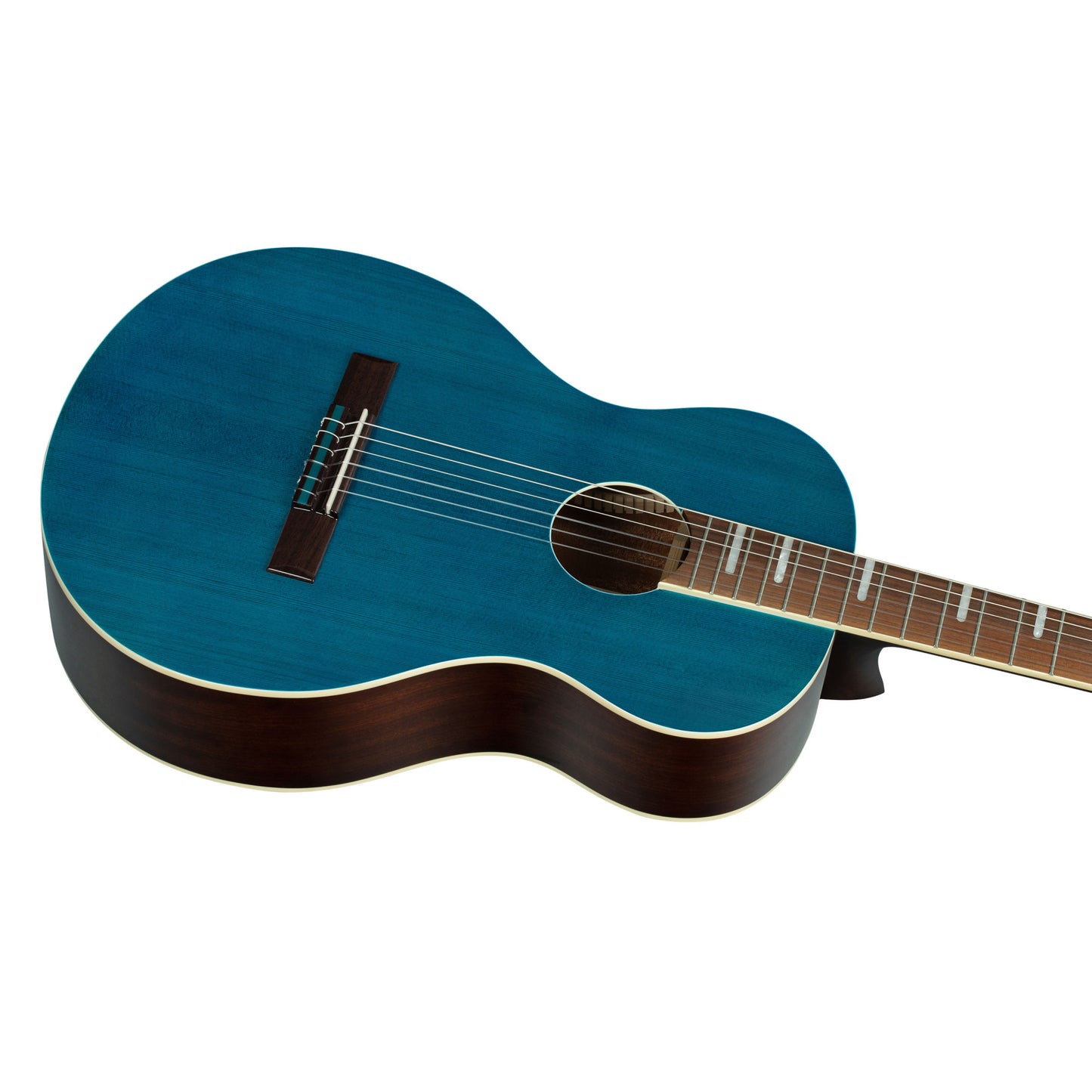 ORTEGA Ranger Series 4/4 Konzertgitarre 6-String - Ozeanblau + Gigbag