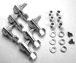 IBANEZ machine head set - 6 x set chrome