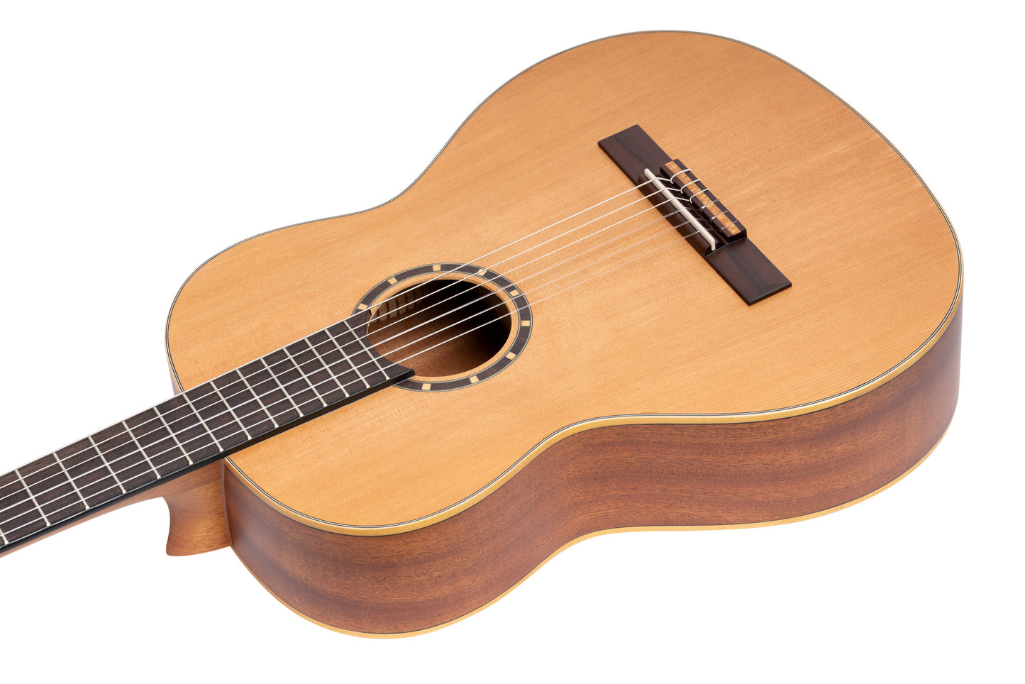 ORTEGA Family Series 4/4 Classical Slim Neck Guitar 6 String Lefty - Cedar / Mahogany Natural + Gigbag