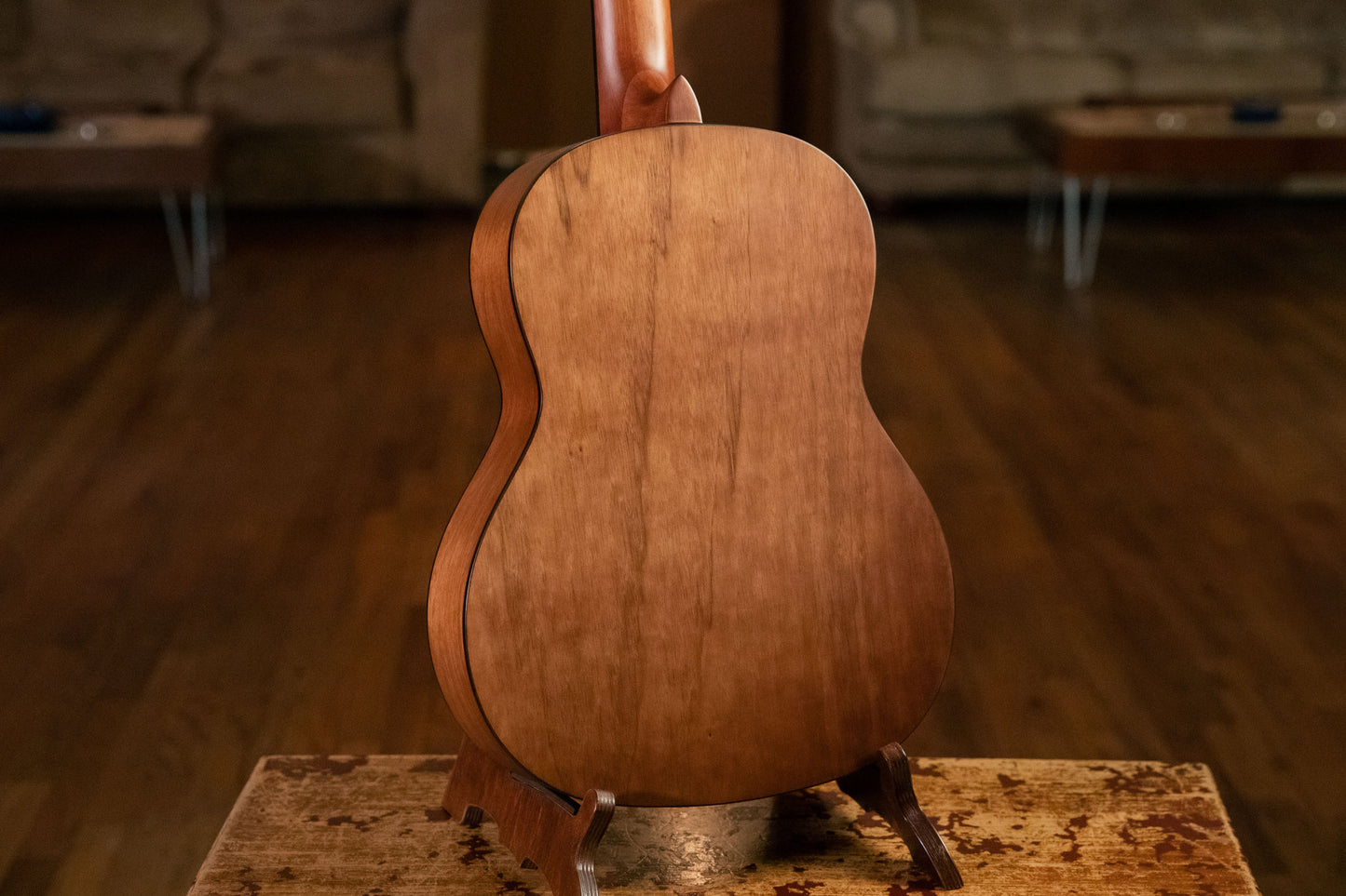 ORTEGA Student Series Pro DeLuxe 4/4 Classical Guitar 6 String - Solid Spruce / Catalpa Natural