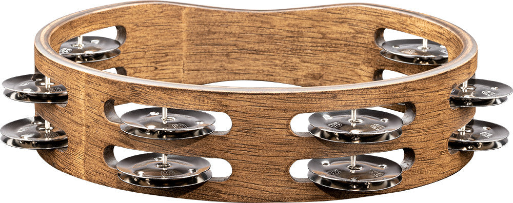 MEINL Percussion Compact Wood Series Tambourine - 8"