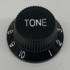 IBANEZ Control Knob hat type, tone, black with white letters