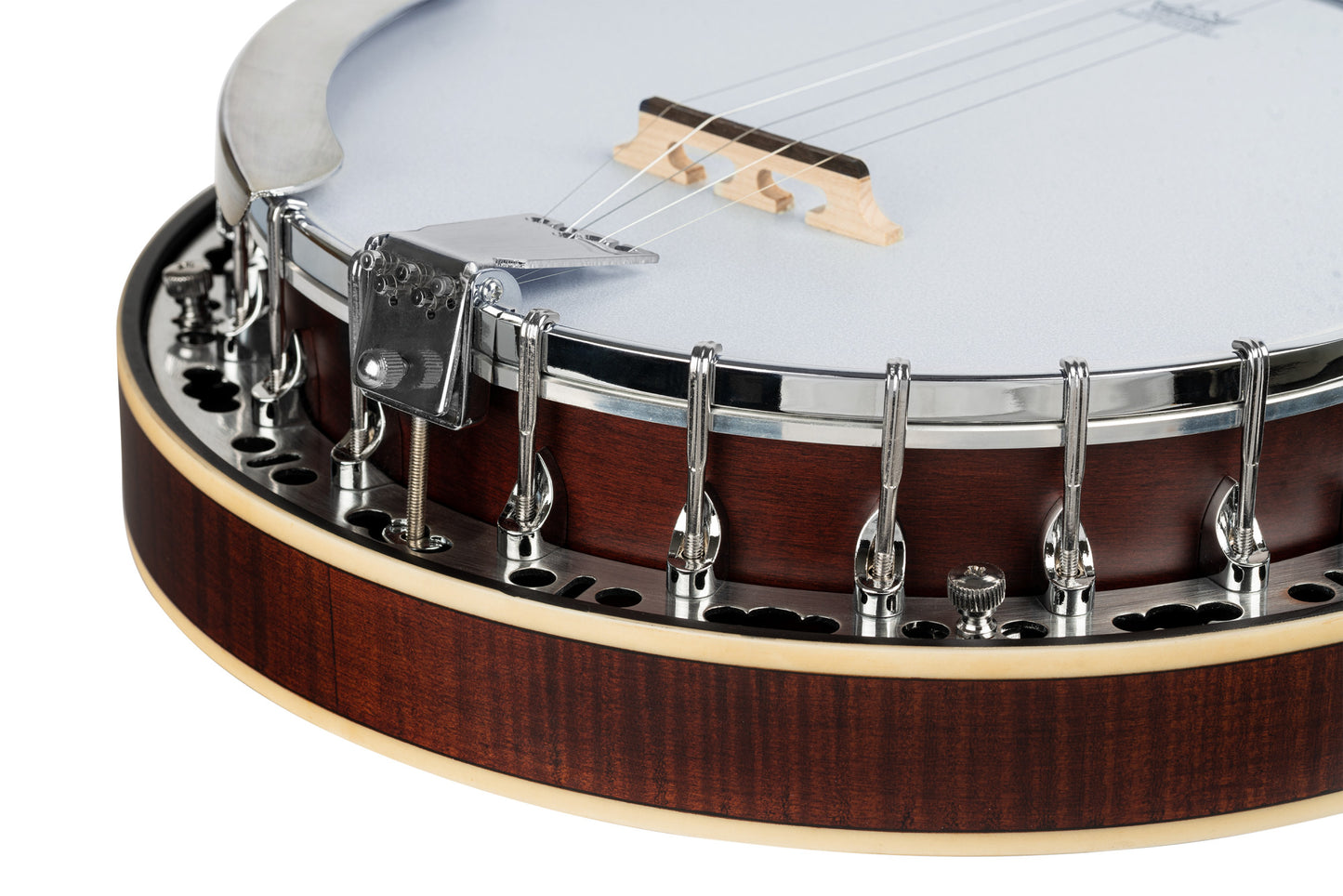 ORTEGA Americana Serie Banjo 5 String - Open Back / Mahogany Satin Whiskey Burst
