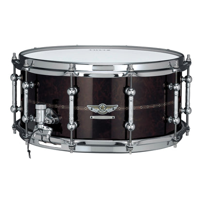 TAMA STAR Reserve Bubinga/Walnut Snaredrum 14" x 6,5" - Gloss Claro Walnut
