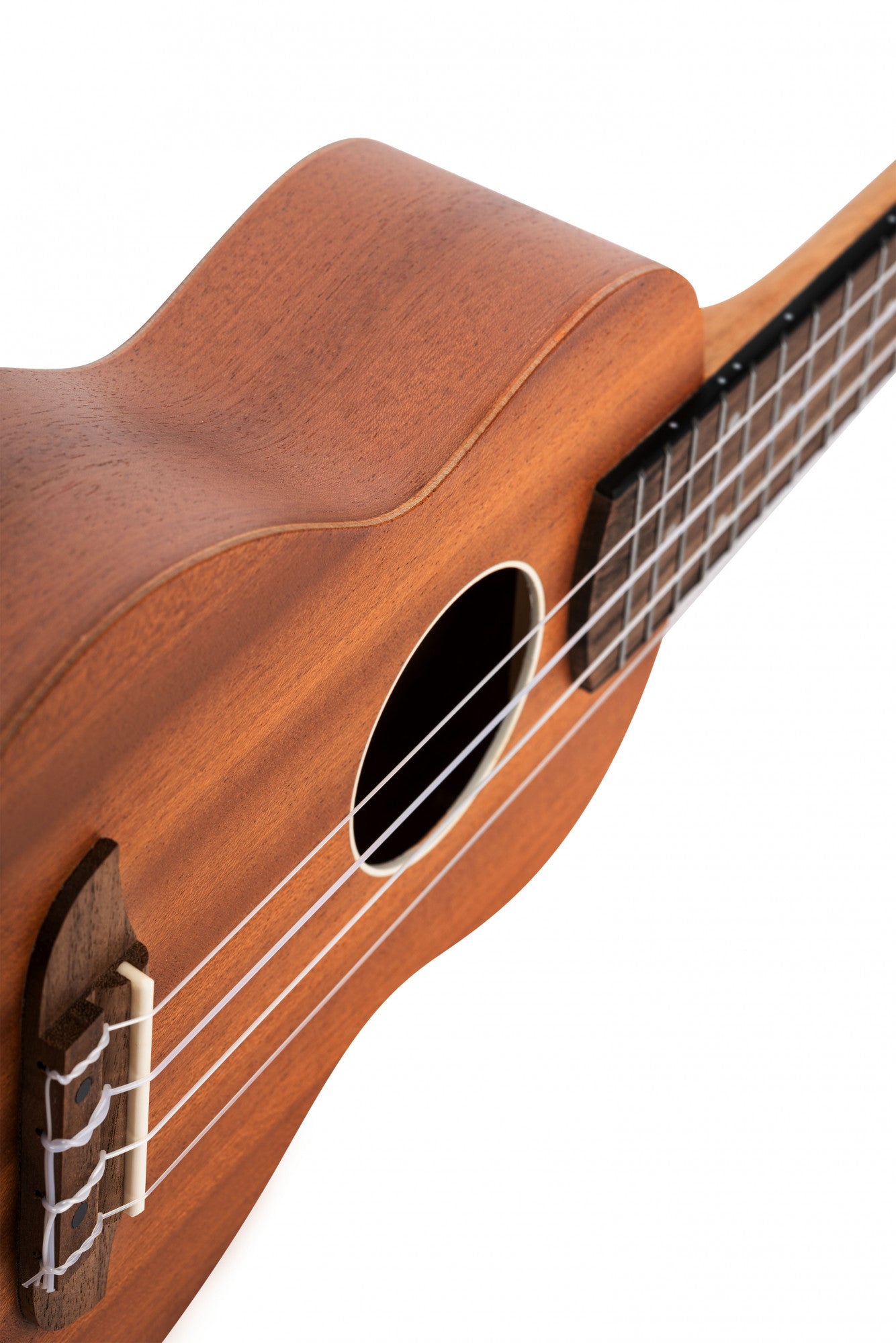 ORTEGA Timber Series Soprano Ukulele 4 String - Sapele Natural + Bag