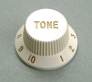 IBANEZ tone control knob - white for AT100CL/JEM505/JEM7V7/JEM7V