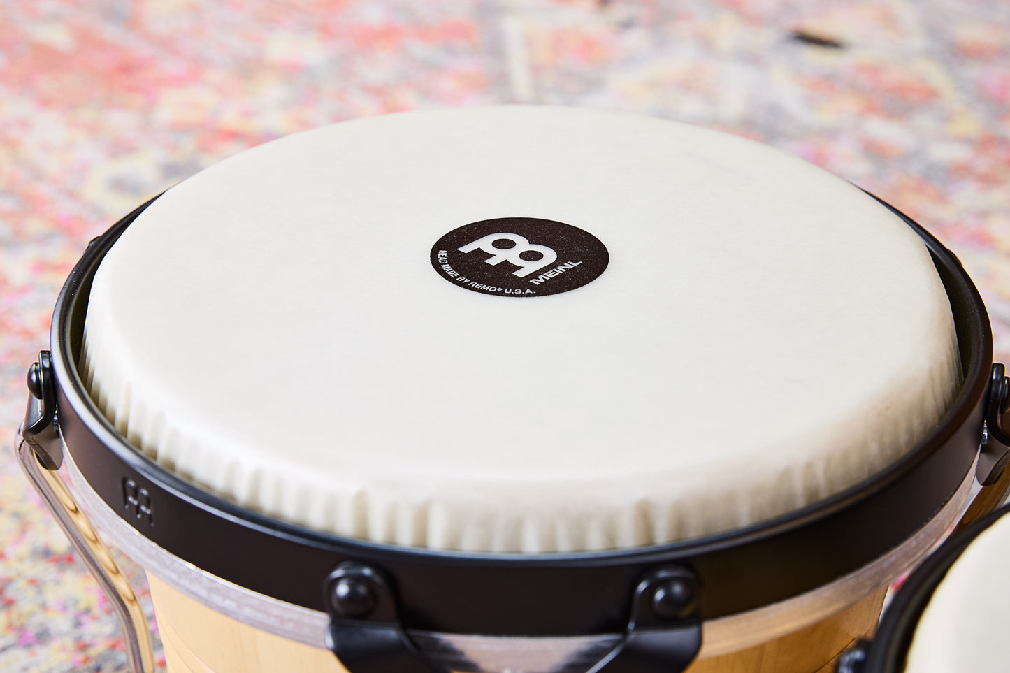 MEINL Percussion Artist Series Luis Conte Bongo 6 3/4" Macho & 8" Hembra - Natural