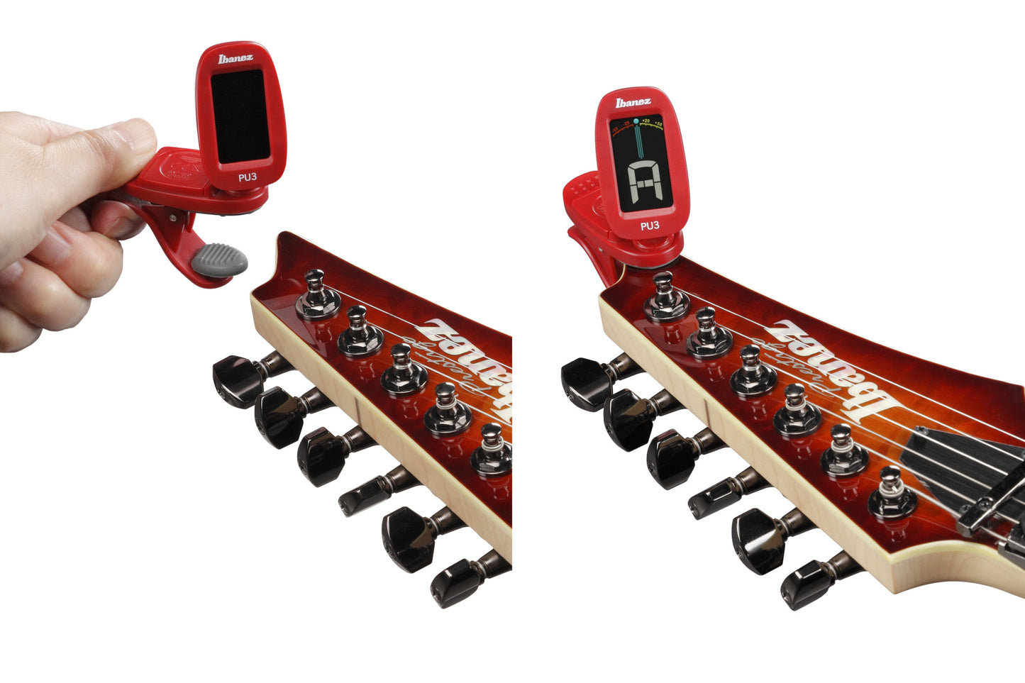 IBANEZ Chromatic / Automatic Clip Tuner - Red