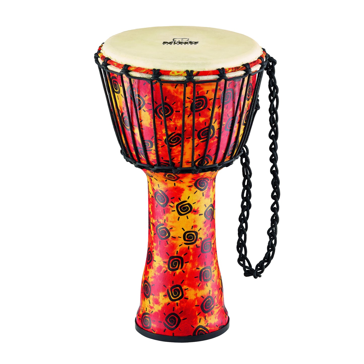 NINO Percussion Rope Tuned Synthetic Djembe 10" - Sunshine