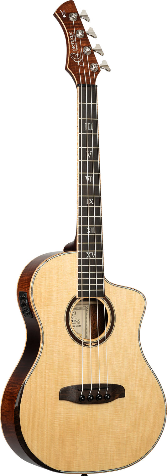 ORTEGA Ken Taylor Signature Series Acoustic Bass 4-String - Natural + Gigbag
