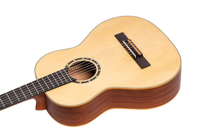 ORTEGA Family Series 3/4 Konzertgitarre 6 String Lefty - Mahagoni Natur + Bag