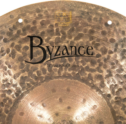 MEINL Cymbals Byzance Brilliant Fast Hihat - 13"