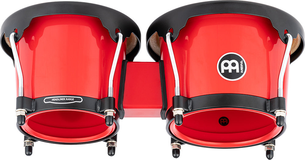MEINL Percussion Journey Series Bongo 6 1/2" Macho & 7 1/2" Hembra - Red