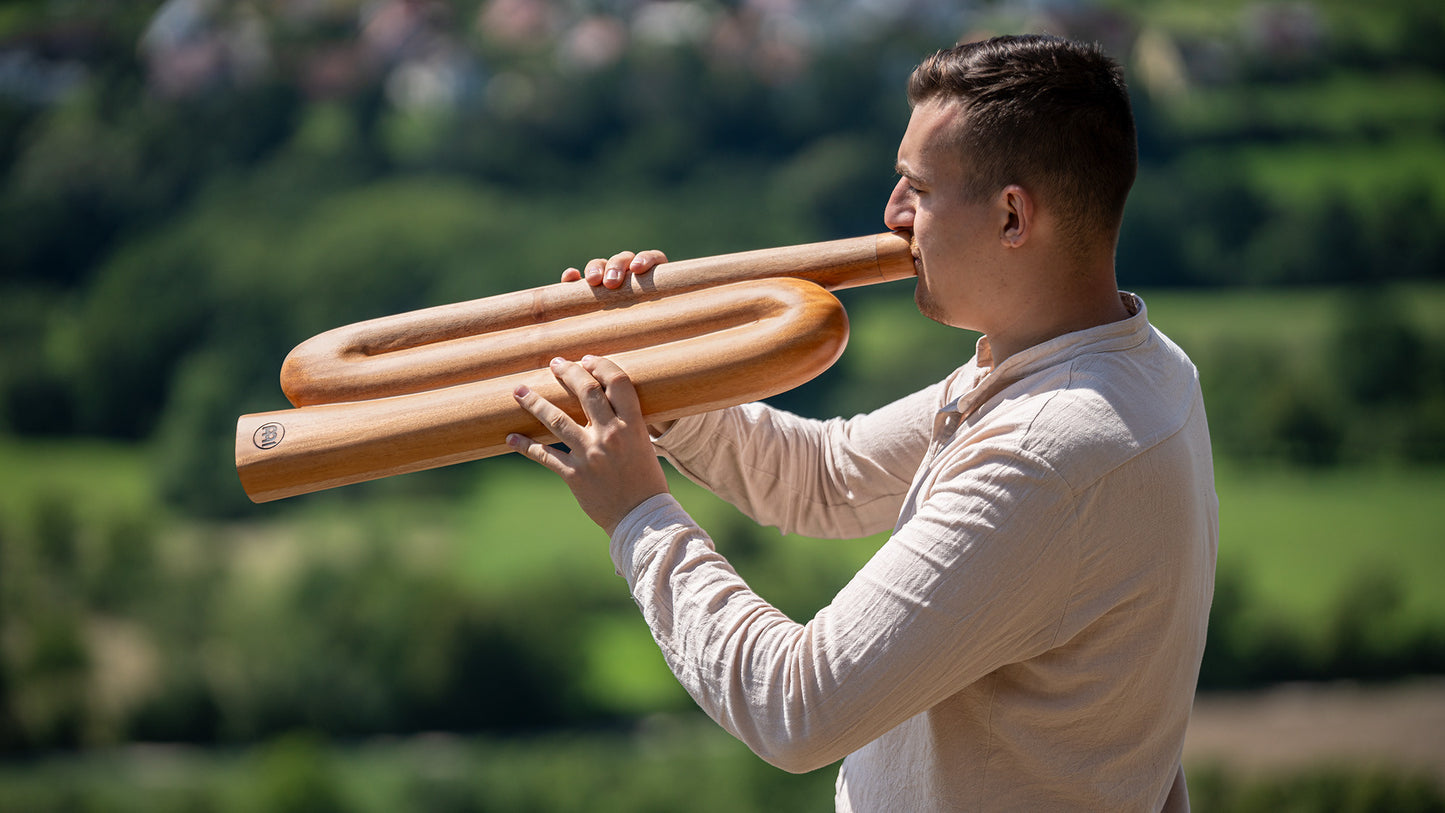 Meinl Sonic Energy Z-shaped  Didgeridoo - C Stimmung - Natur