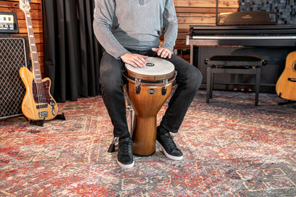 MEINL Percussion Jumbo Djembe 12" - Barnwood