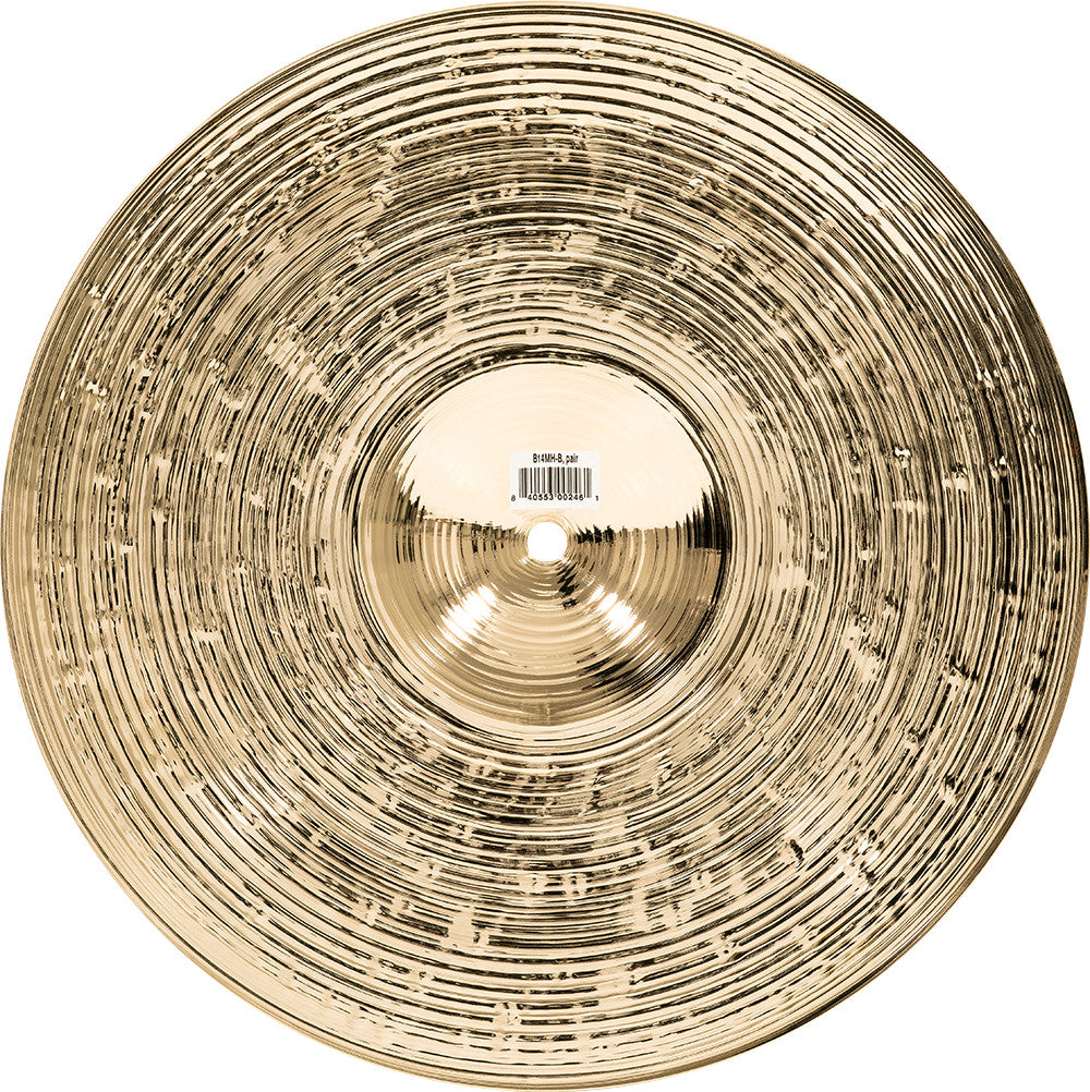 MEINL Cymbals Byzance Brilliant Medium Hihat - 14"