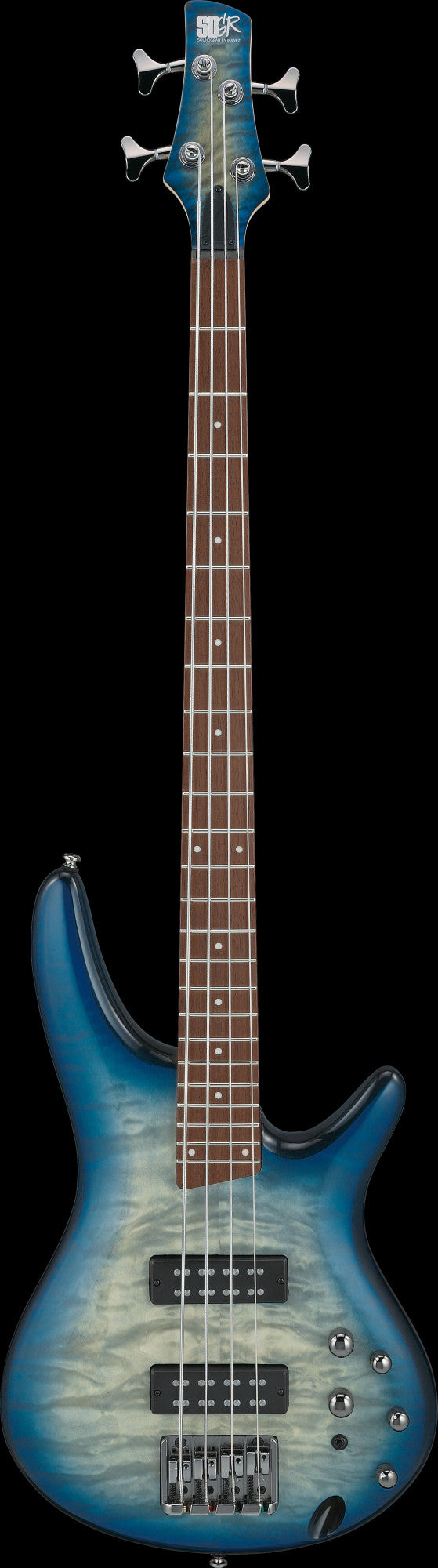 IBANEZ SR E-Bass 4-String - Stained Cosmic Blue Starburst