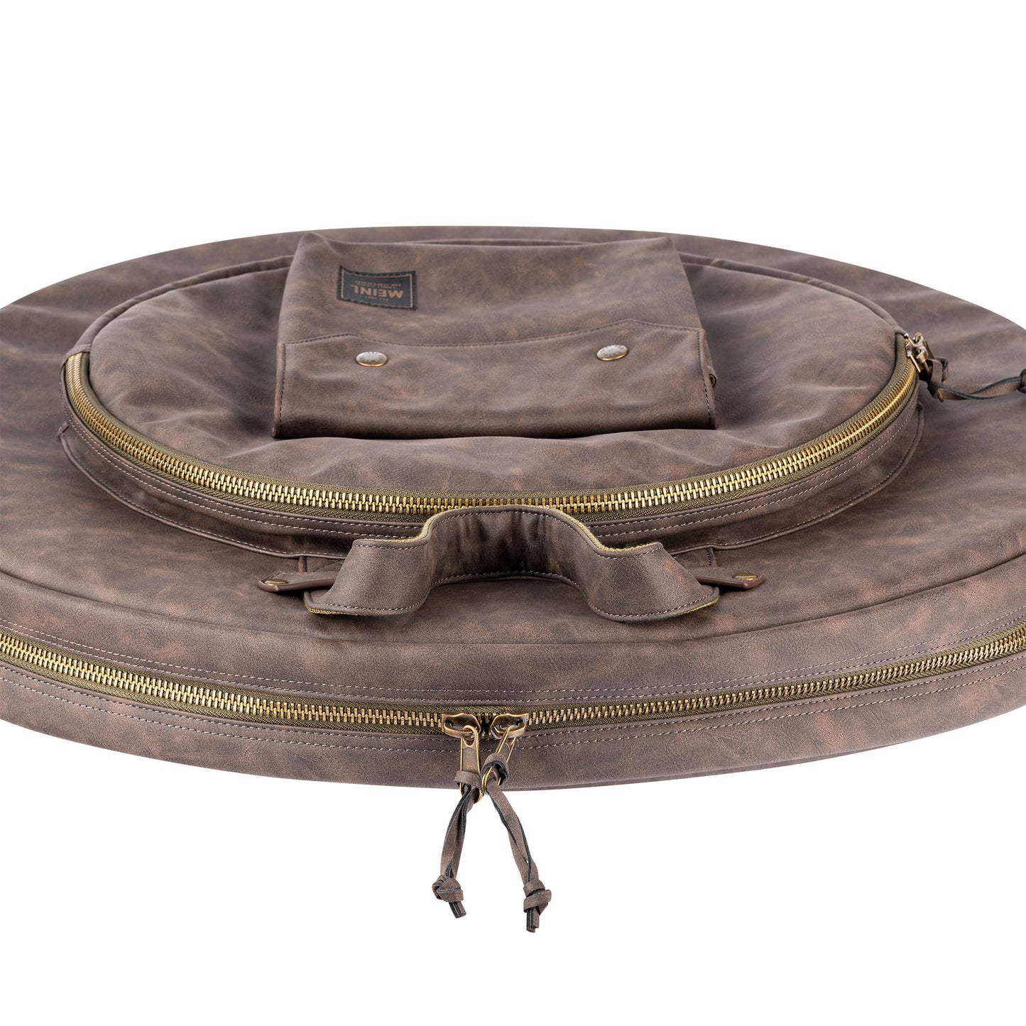 MEINL Cymbals Vintage Hyde Cymbal Bag 22" - Dark Brown