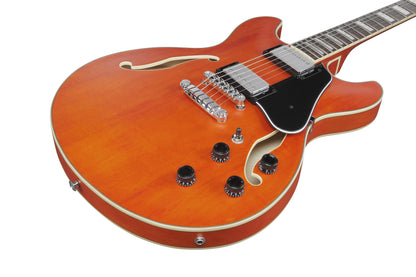 IBANEZ Artcore Hollow Body Guitar 6-String - Transparent Tangerine Flat