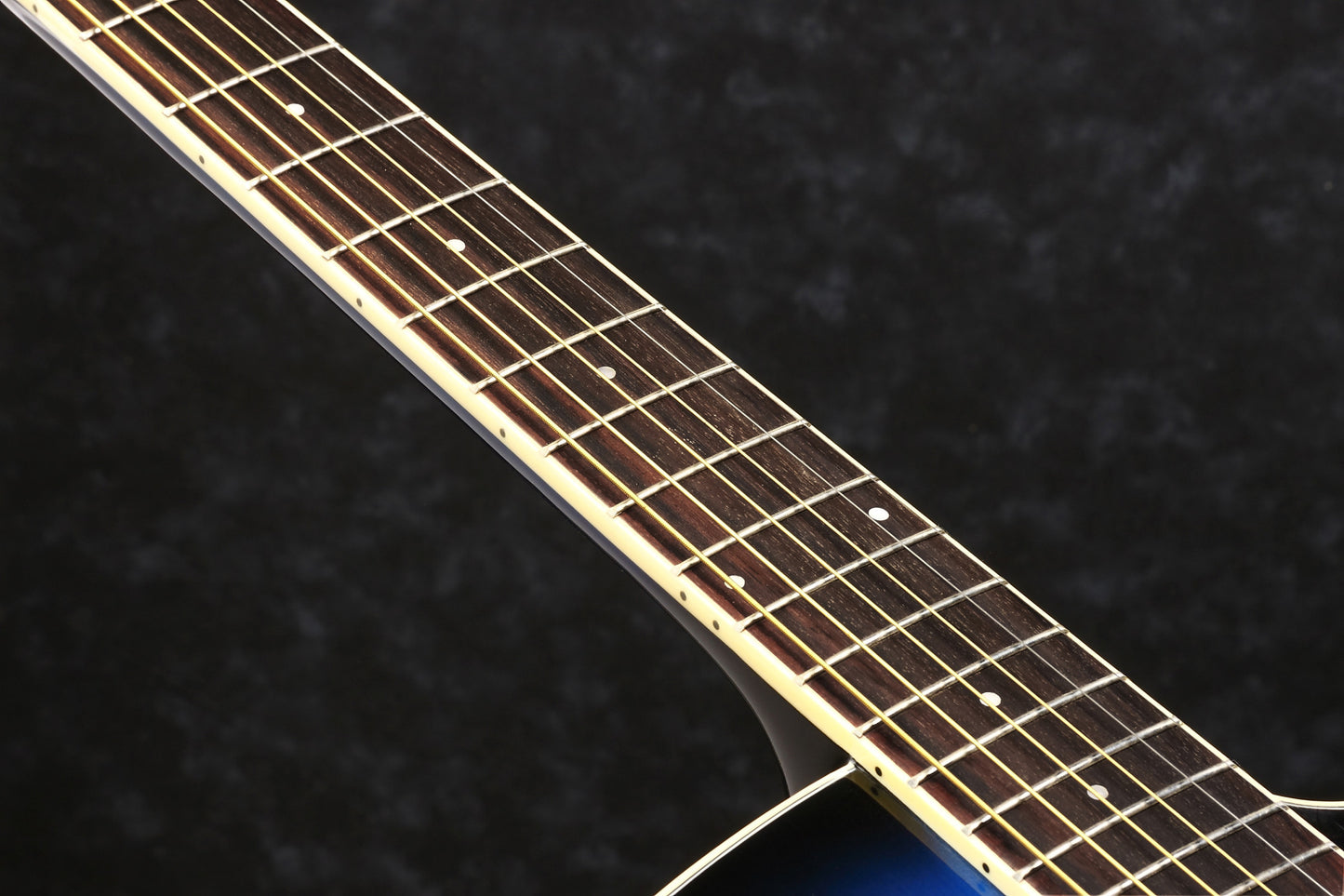 IBANEZ PF Performance Acoustic Guitar 6-String - Transparent Blue Sunburst