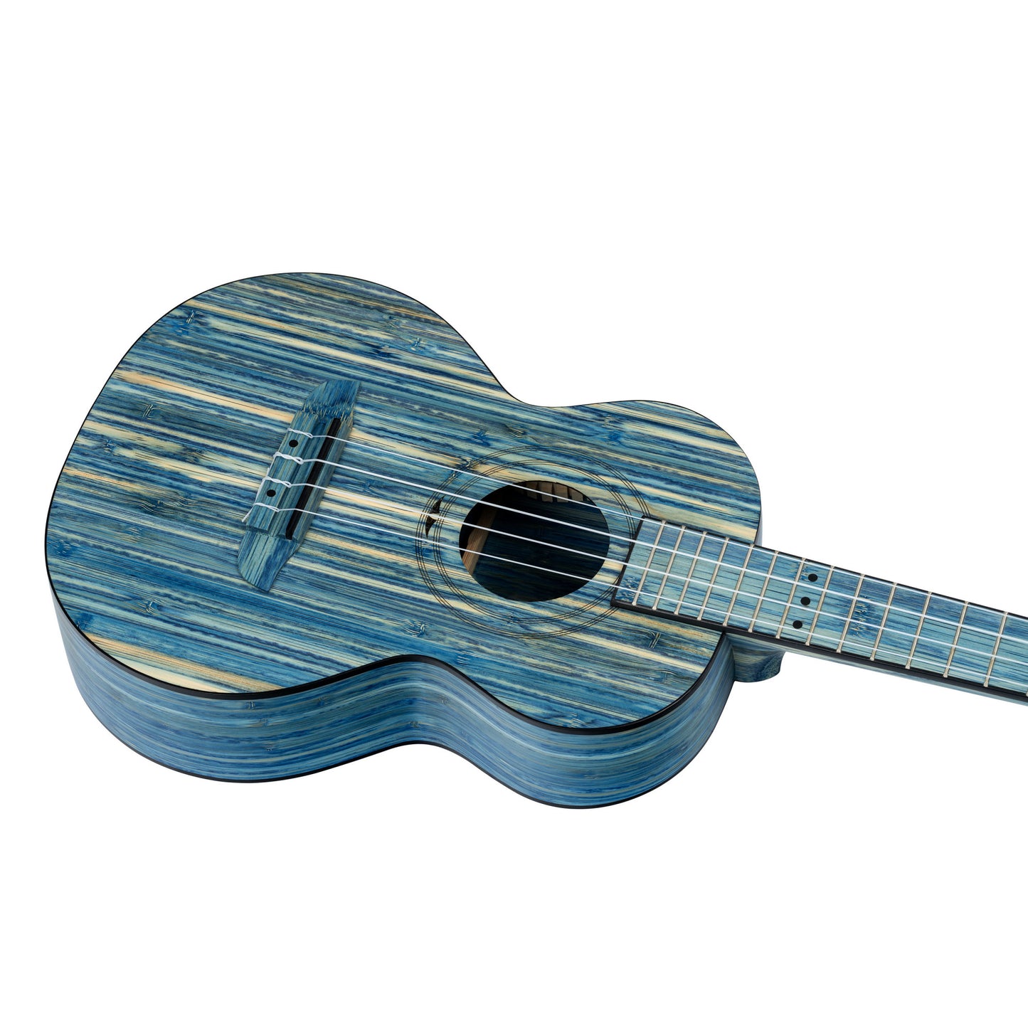 ORTEGA Bamboo Serie Tenor Ukulele 4 String - Solid Bamboo Stonewashed + Bag