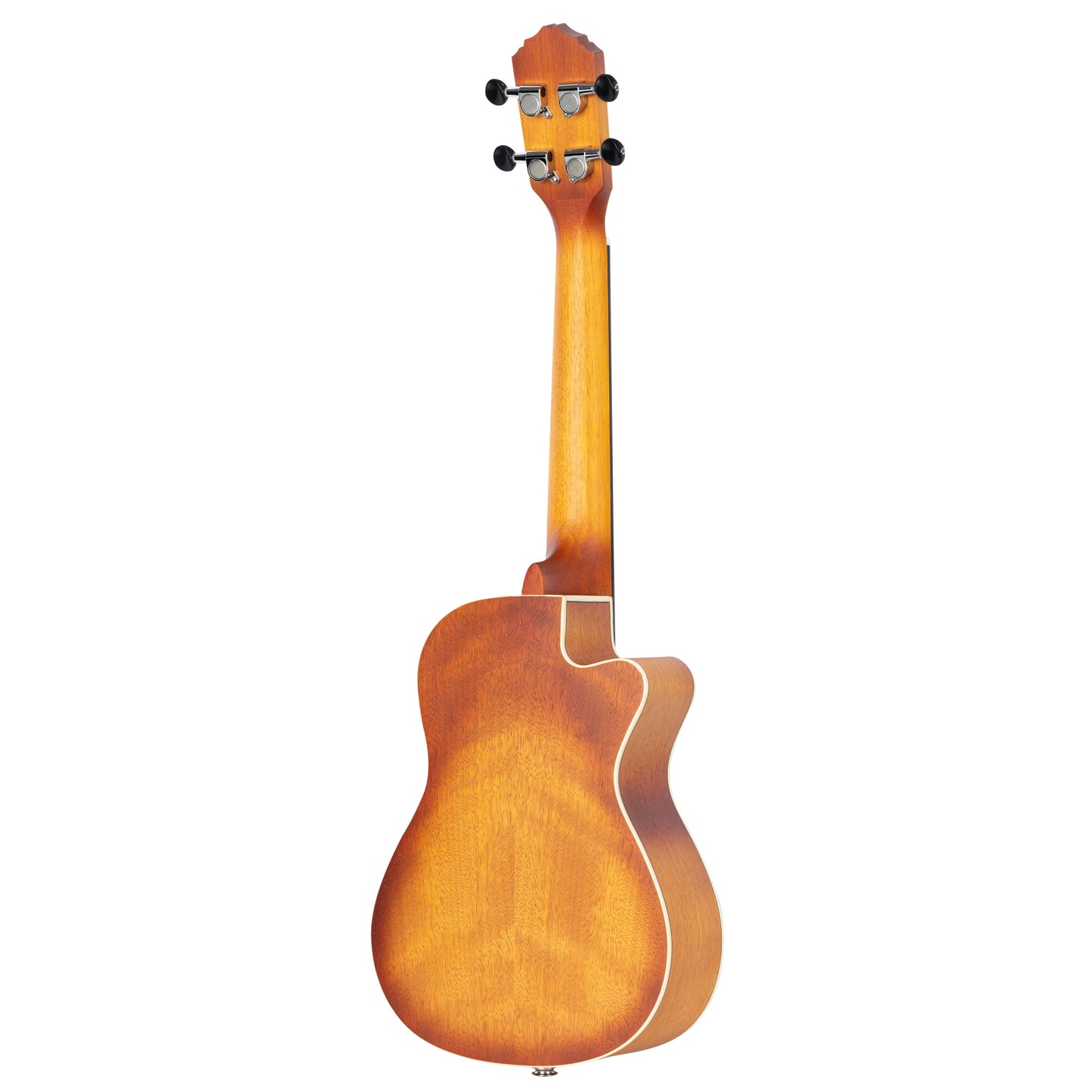 ORTEGA Earth Serie Konzert Preamp Ukulele 4 String Lefty - Sunburst