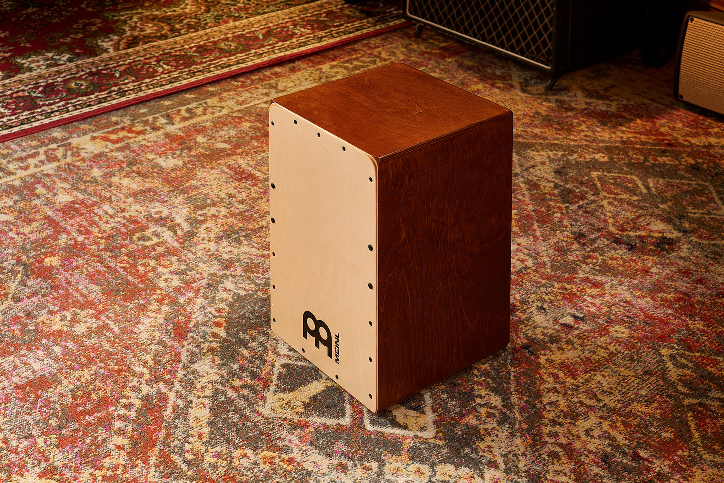 MEINL Percussion Snarecraft Series Snare Cajon 100 - Baltic Birch/Almond Birch