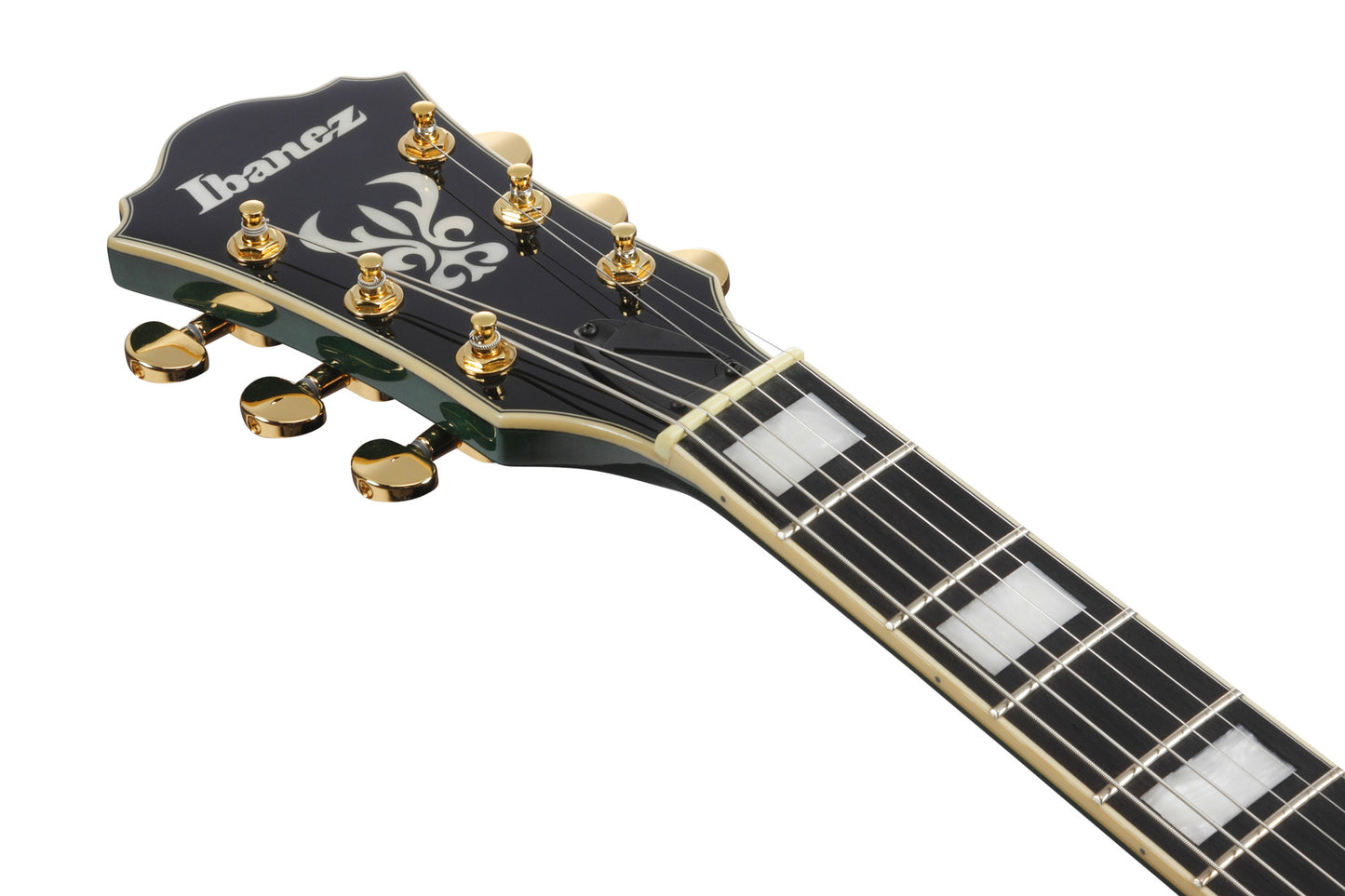 IBANEZ Artcore Expressionist AS Hollowbody Gitarre 6-String - Transparent Moss Green